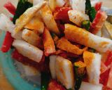 गाजर मूली हरी मिर्च का अचार(instant pickle of carrot,redish n green chilli) रेसिपी चरण 2 फोटो