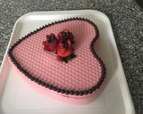Foto del paso 20 de la receta: Pastel de chocolate envuelto en gelatina de fresas