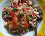 Foto langkah ke 4 dari resep Cumi cabe ijo.
