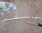 Pas rețetă Gnocchetti di ricotta cu șunculiță și anghinare 4 fotografie