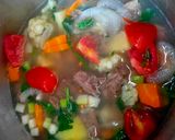 Foto langkah ke 5 dari resep Sop Daging Mixed Sayur.