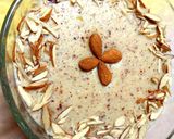 A picture of step 6 of Almond kheer.