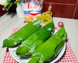 Foto langkah ke 8 dari resep Nasi Liwet Bakar Isi Ayam Suwir.