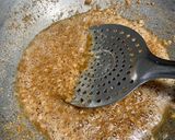 A picture of step 5 of Nishaaste ka Halwa(Soaked Whole wheat flour Sheera).