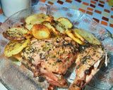 Foto del paso 3 de la receta: Pollo al horno + papas 🤤 😋 👌