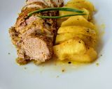 Foto del paso 3 de la receta: Solomillo de cerdo con manzanas 🥩🍷🍏