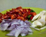 Foto langkah ke 1 dari resep Tumis Oncom Leunca.