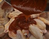 Ragacsos csirkeszárnyak recept fázis 4 fotója