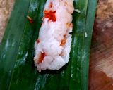 รูปขั้นตอนการทำที่ 8 ของ ข้าวเหนียวปิ้งไส้กุ้ง