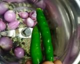 A picture of step 4 of Fish Pollichathu.
