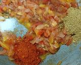 A picture of step 6 of Rajasthani Stuffed Eggplant.