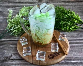 Cendol Tepung Beras rasa Pandan - Step 5