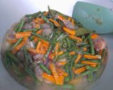 Foto langkah ke 3 dari resep 47. Tumis Kacang Panjang Tauge.