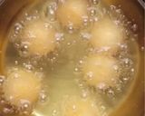 A picture of step 3 of Gulab jamun with homemade.