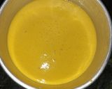 A picture of step 2 of Khaman dhoklo.