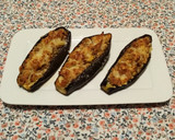 Foto del paso 6 de la receta: Berenjenas rellenas de atún en lata y champiñón