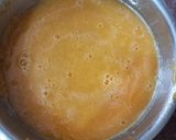 A picture of step 1 of Bael ice cream (woodapple).