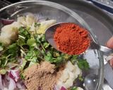 A picture of step 5 of Boil aloo besan ka pakoda.