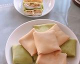 Hình bước làm 7 của món Bánh crepe sầu riêng