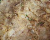 A picture of step 2 of Streets style samosa.