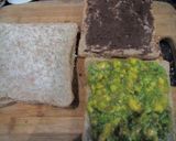 Foto langkah ke 4 dari resep Roti isi Nutella dan Mashed Avocado.