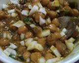A picture of step 10 of Chole masala or chickpeas masala.
