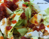 Foto del paso 7 de la receta: Ensalada con champiñón, queso y sobrasada a la miel