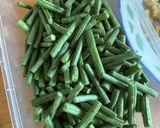 Foto langkah ke 1 dari resep Tumis sayur kacang panjang tahu.