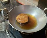 A picture of step 2 of Raj kachori.