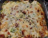 A picture of step 5 of Sausage & Kale Breakfast Casserole.