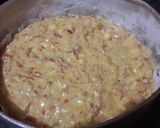 A picture of step 4 of Gajar cake.
