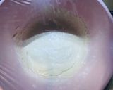 A picture of step 1 of Easter Sweet Buns (“Pan quemao” o “masa de mona”).