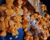 Édes chilis, fűszeres édesburgonya püré recept fázis 3 fotója