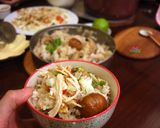 一鍋三菜 Part2~栗子炊飯&酸辣涼拌雞絲&暖心洋蔥雞湯【WMF 6.5L Fusiontec 快力鍋】的食譜步驟16照片