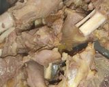 A picture of step 2 of Spicy Mutton Trotter And Bong.