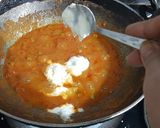 A picture of step 3 of Malai Matar Paneer.