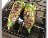 A picture of step 1 of Healthy Poblano Enchiladas.
