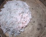 A picture of step 1 of Sesame Coconut Ladoo.