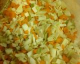 A picture of step 1 of Ruby 's Spring Rolls.
