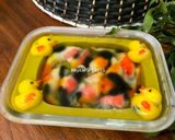 Foto langkah ke 2 dari resep Jelly Art Kolam Ikan Koi & Bebek ala Mama KamaRo.
