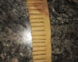 A picture of step 12 of Sesame dates fingers ❤️.
