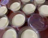 Hình bước làm 7 của món Panna Cotta Việt Quất - Trà Xanh