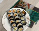 Hình bước làm 3 của món Kimbap đơn giản