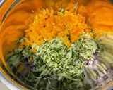 Une image de l'étape 11 de Gratin de cheveux d’ange aux légumes et trois fromages.