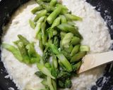 Une image de l'étape 5 de Rizotto asperges.