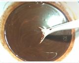 Foto langkah ke 10 dari resep Puding Busa Jeruk Lapis Cokelat.