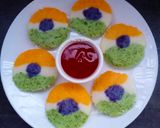 वेजिटेबल तिरंगा इडली(vegetables TIRANGA IDLI RECIPE IN HINDI) रेसिपी चरण 5 फोटो