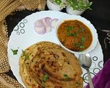 A picture of step 5 of Garlic Butter Lachha Paratha.