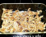 Foto del paso 4 de la receta Bacalao con cebolla y piñones
