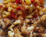Sült karfiol patizonos lecsóval recept fázis 4 fotója